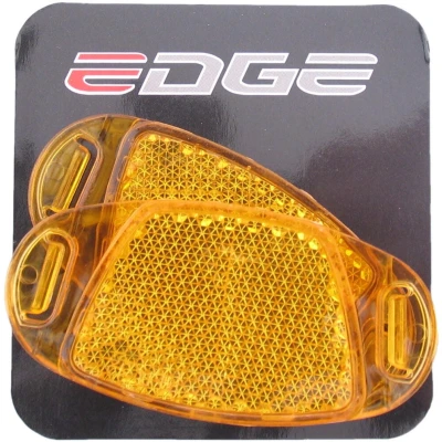 Abbildung von Speichenreflektoren Edge Orange (2x)