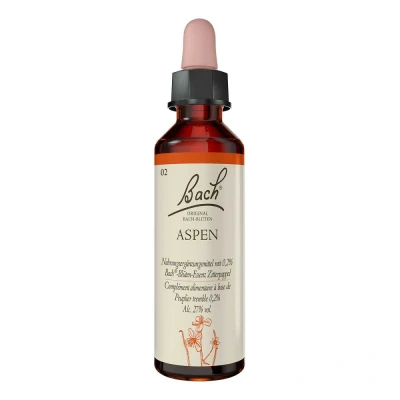 Abbildung von Bachblüten Aspen Tropfen
