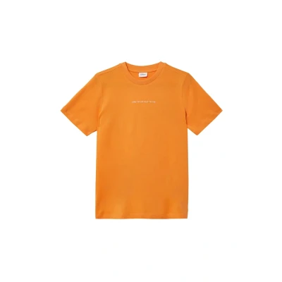 Abbildung von s.Oliver Kurzarmshirt Baumwoll T Shirt mit Front und Rückenprint