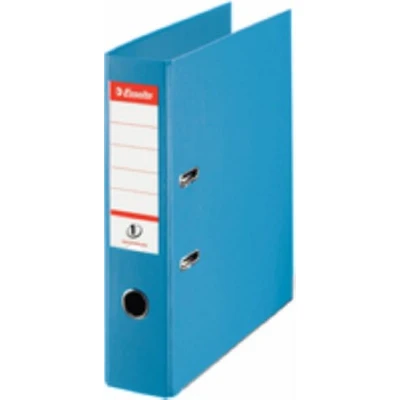 Abbildung von Esselte Ordner breit, DIN A4, 10er Pack, 7,5 cm Rückenbreite, Kunststoff Ordner, Hellblau, Vivida, 811311