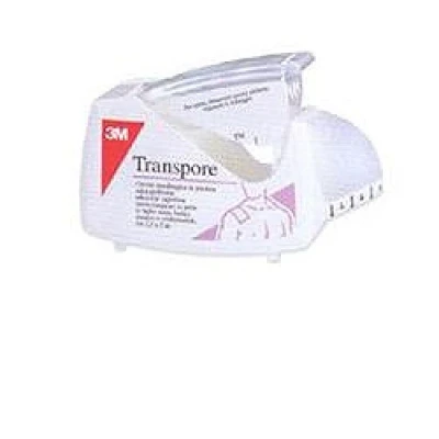 Abbildung von Transpore 2,5 cmx5 m Pflaster auf Abroll 1 St