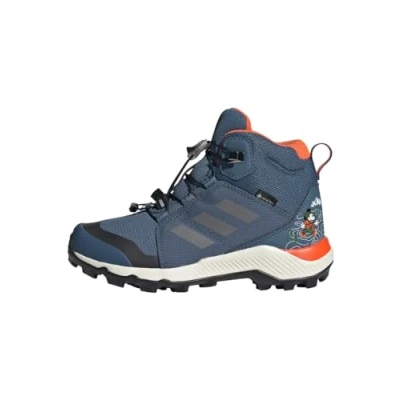 Abbildung von adidas Sportswear Terrex Disney MID Goretex Hiking Ankle Boot steel grey three semi impact orange für Kinder, Größe: 39 Schuhe