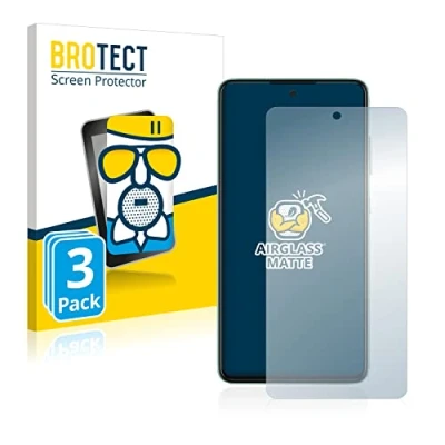 Abbildung von BROTECT Entspiegelungs Schutzglas für Samsung Galaxy A52 / 5G (3 Stück) Schutz Folie Panzerfolie Glas Matt [Extrem Kratzfest 9H, Anti Reflex]