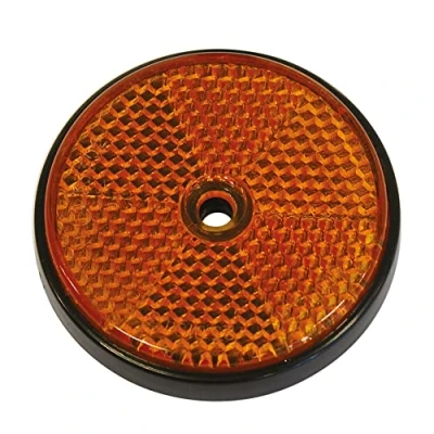Abbildung von Refleks rund 70mm orange 2 stk. (Re)
