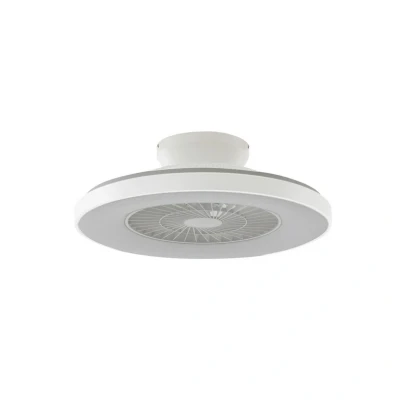 Abbildung von Lindby Smart LED Deckenventilator Paavo, weiß, leise, Tuya