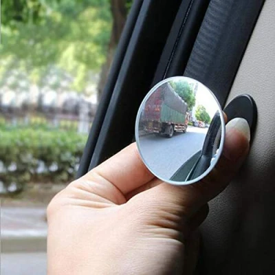 Abbildung von Ocamo Geburtstagsgeschenk,Männergeschenke,papà Geschenk,HD 360 Grad Weitwinkel Einstellbare Auto Rückansicht Konvexen Spiegel Rückspiegel Fahrzeug Blind Spot Randlose