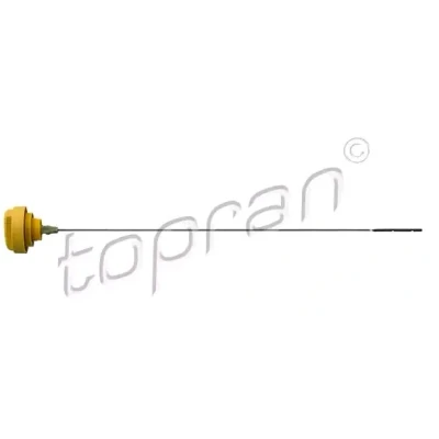 Abbildung von TOPRAN 701 459 Ölmeßstab mit Dichtung gelb Kunststoff RENAULT: MEGANE 2 Coupe Cabriolet, GRAND SCENIC 2, Kombi