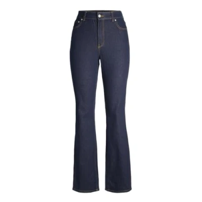 Abbildung von JJXX Jxturin Jeans Bootcut, Damen, Größe: 30x34, Dark blue denim