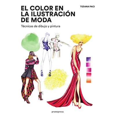 Abbildung von Color en la ilustración de moda, El Técnicas pintura y dibujo