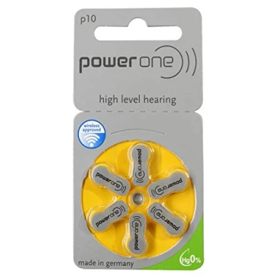 Abbildung von PowerOne Mercury Free P10 Batterie Hearing Aid Battery, Stück: 1