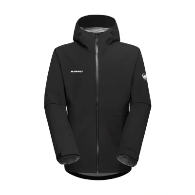 Abbildung von Mammut Linard Guide Hooded Hardshelljacke, Herren, Größe: Large, Black