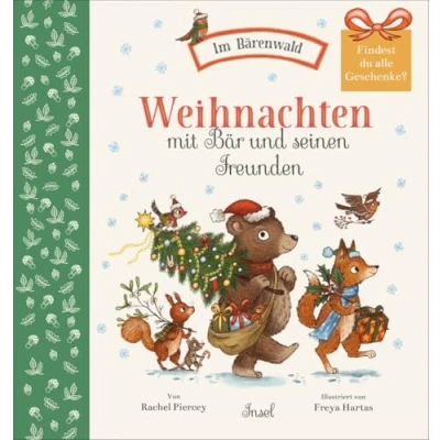 Abbildung von Weihnachten mit Bär und seinen Freunden: Das Wimmelbuch für die Weihnachtszeit Pappbilderbuch Kinder ab 2 Jahren (Im Bärenwald)
