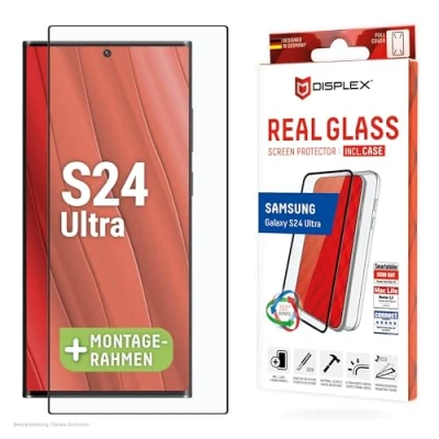 Abbildung von DISPLEX Real Glass + Case Samsung Galaxy S24 Ultra