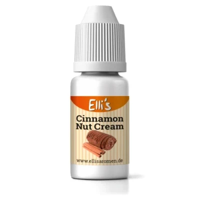 Abbildung von Ellis Aromen Cinnamon Nut Cream NATURIDENTISCHES Lebensmittelaroma Für Speisen &amp; Getränke 10 ml