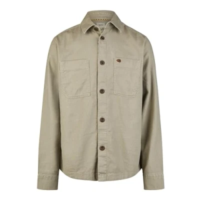 Abbildung von camel active Langarmhemd Leinenmix 3XL