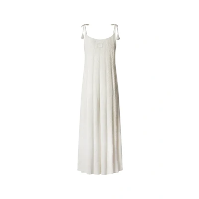 Abbildung von Pepe Jeans Ohara Maxikleid, Damen, Größe: Large, White