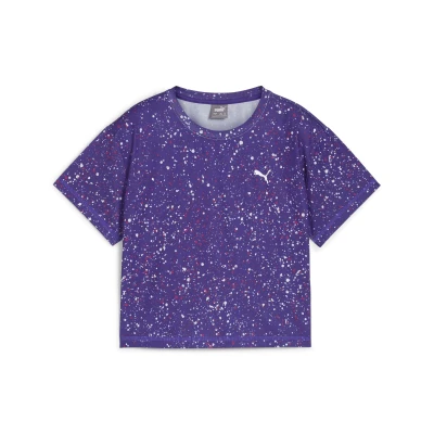 Abbildung von Puma Train Favorite Tshirt print für Kinder, Größe: 164, Lapis lazuli