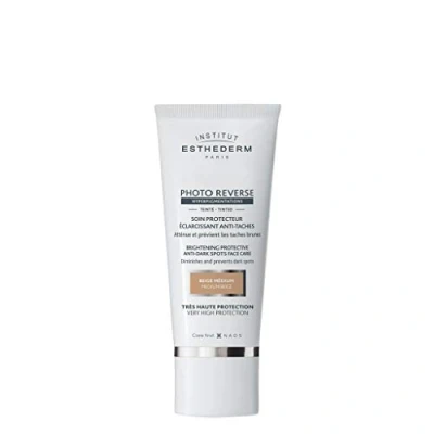 Abbildung von Institut Esthederm Photo Reverse Brightening Protective Anti Dark Spots Face Care Medium Beige 50 Ml