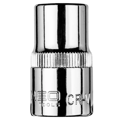 Abbildung von NEO TOOLS 08 413 Steckschlüsseleinsatz 1/2 13 mm Chrom Vanadium Stahl Sechskant