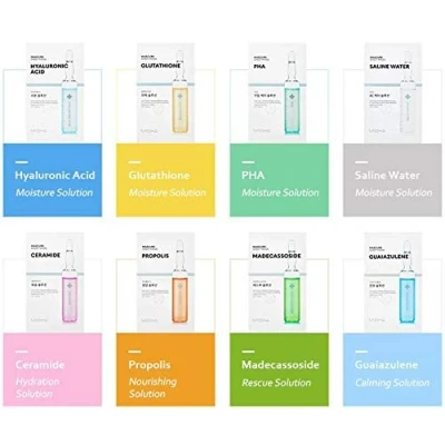 Abbildung von MISSHA Mascure Solution Sheet Mask Tuchmask Set 8pcs