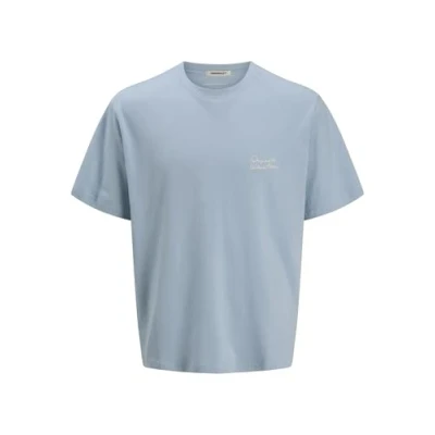 Abbildung von Jack &amp; Jones Joracapulco TYPE TEE CREW NECK Tshirt print, Herren, Größe: Large, Skyway