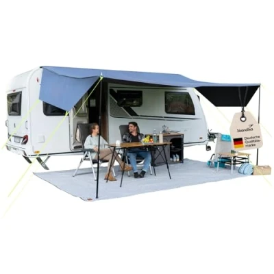 Abbildung von Sonnensegel Vordach Freeway 300x240 UV Schutz für Wohnwagen. Camper. Bus