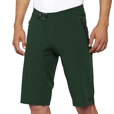 Abbildung von 100% MTB WEAR Unisex Erwachsene Celium Forest Green 34 Shorts, Waldgrün (Grün),
