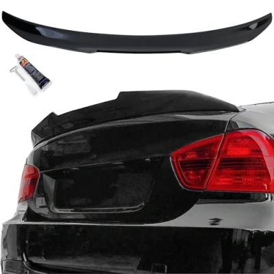 Abbildung von Heckspoiler Ducktail Schwarz Glanz passend für 3er BMW E90 05 13 Limousine