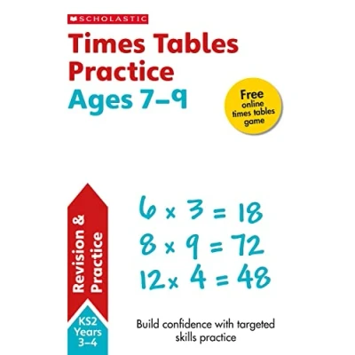 Abbildung von Times Tables Workbook for children Ages 7 9 with free online practice test (National Curriculum Tables): 1