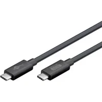 Abbildung von goobay USB C Schnellladekabel, USB4 Version 2.0, 240 W, 80 Gbit/s, Power Delivery, Thunderbolt 4/3, schnelle Datenübertragung, kompatibel mit iPhone 15 Pro/Max, MacBook Pro/Air, iPad, 74376