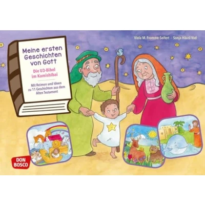 Abbildung von Meine ersten Geschichten von Gott. Die U3 Bibel im Kamishibai. Kamishibai Bildkartenset.: mit Reimen und Ideen zu 11 aus dem Alten ... Erzähltheater Kindern unter drei Jahren)
