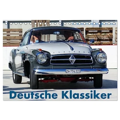 Abbildung von Deutsche Klassiker (Tischkalender 2025 DIN A5 quer), CALVENDO Monatskalender