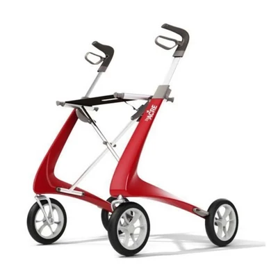 Abbildung von byAcre Rollator Acre Carbon Ultralight Komfort Erdbeerrot