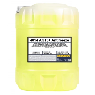 Abbildung von MANNOL AG13+ Advanced MN4014 20 Frostschutz G13 gelb VOLKSWAGEN: Multivan 5 (7HM, Passat B6 Variant, Transporter Bus, AUDI: A3 Schrägheck