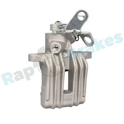 Abbildung von FTE 9296003 Bremssattel grau Aluminium Hinterachse links ohne Halter VOLKSWAGEN: Golf 6, 5 Schrägheck, Plus / Crossgolf, AUDI: A3 Schrägheck