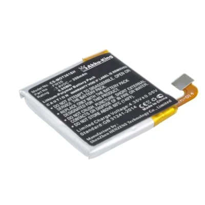 Abbildung von Akku King kompatibel mit Motorola SNN5971A, FW3S Li Polymer 250mAh für Moto 360 2. Generation
