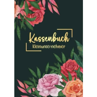 Abbildung von Kassenbuch Kleinunternehmer: Perfekt, um alle Ausgaben und Einnahmen aufzeichnen. DIN A4.
