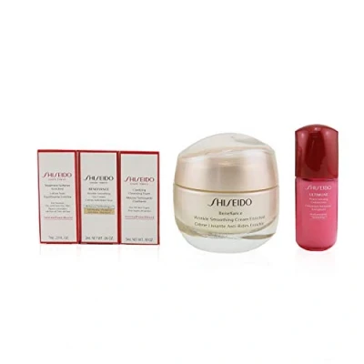 Abbildung von Shiseido Benefiance Wrinkle Smoothing Enriched Gesichtspflegeset, 74 ml