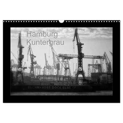 Abbildung von Hamburg Kuntergrau (Wandkalender 2025 DIN A3 quer), CALVENDO Monatskalender