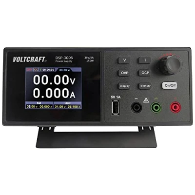 Abbildung von VOLTCRAFT DSP 3005 Labornetzgerät, einstellbar 0 30 V 5 A 150 W USB 2.0 Stecker fernsteuerbar Anzahl Ausgänge 1