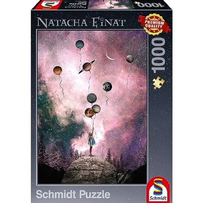 Abbildung von Schmidt Spiele Puzzle 1000 Teile Natacha Einat Planet Sehnsucht 59903, Puzzleteile