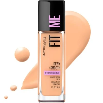 Abbildung von MAYBELLINE Fit Me! Dewy and Smooth Foundation Buff Beige