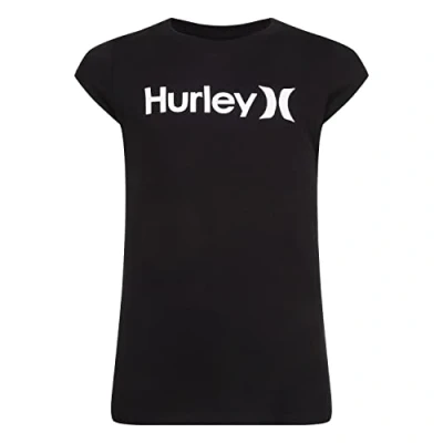 Abbildung von Hurley Mädchen Hrlg Core One &amp; Only Classic T Shirt, Marshmallow, 4 años