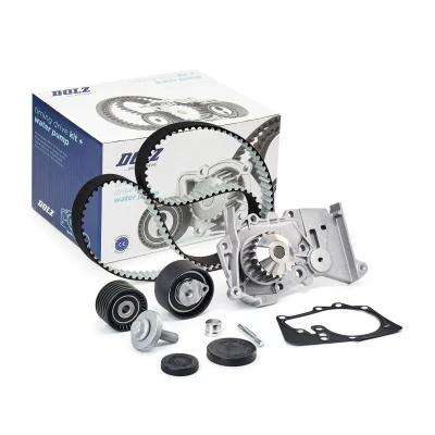 Abbildung von DOLZ KD046 Wasserpumpe + Zahnriemensatz 132 RENAULT: Megane Scenic, Kangoo I, LAGUNA 1 Grandtour, DACIA: Sandero Logan I MCV, Duster SUV