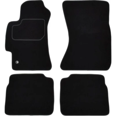 Abbildung von MAMMOOTH A041 SUB85 PRM 01 Fußmattensatz Textil vorne und hinten 4 schwarz SUBARU: Legacy Limousine