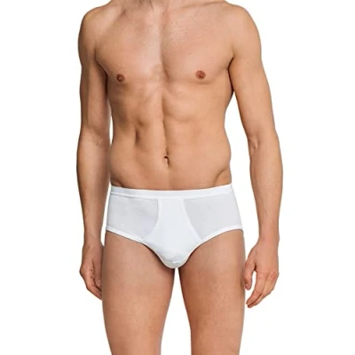 Abbildung von Schiesser Herren Sportslip Mit Eingriff Original Feinripp Slip, Weiss_005128, 3XL EU