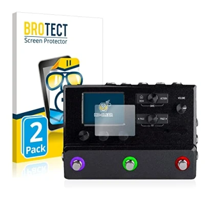 Abbildung von BROTECT (2 Stück Schutzfolie für Line 6 hx stomp Displayschutz Folie Ultra Klar