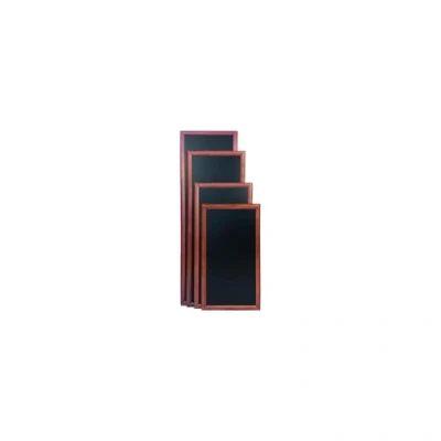Abbildung von Securit Kreidetafel/Schreibtafel, 56 x 100 cm, lang, dunkelbraunes Lackfinish