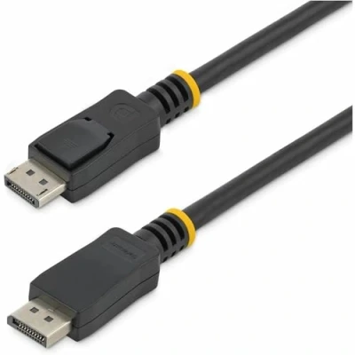 Abbildung von StarTech.com DISPLPORT3L DisplayPort 1.2 Kabel, 4K x 2K Ultra HD, VESA zertifiziertes DP auf Kabel für Monitor, Video /Display einrastende Stecker, 1 m
