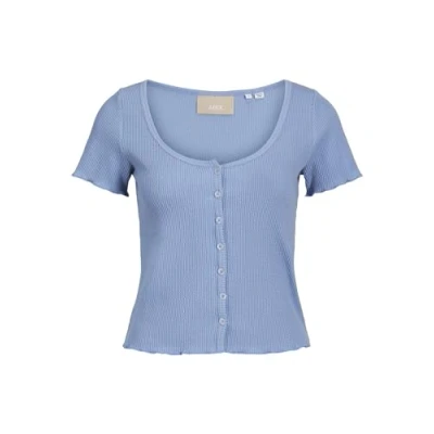 Abbildung von JJXX Lucinda Tshirt print, Damen, Größe: Medium, Silver lake blue